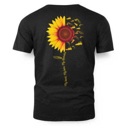 My Heart My Hero - Operator Sunflower Tribute T-Shirt